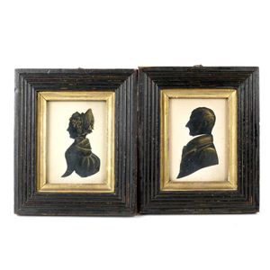 Antique Victorian silhouettes - price guide and values