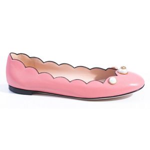 Gucci flats with on sale pearls