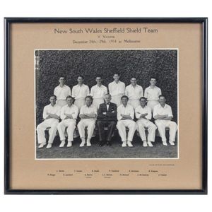 1954 New South Wales Team, official team photograph by Allan&hellip;