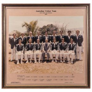 Australian Cricket Team West Indies and Bermuda 1978 Sporting