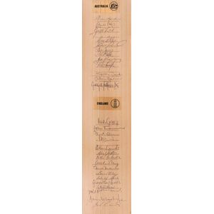 The 1986-87 Ashes Series in Australia: A full size Gray-Nicolls…