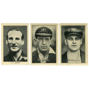 Trade Cards: Amalgamated Press Ltd 1926 'Famous Test Match…