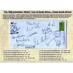 The 1986 'Rebel' Tour of South Africa: A limited edition…