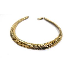 Flat Foxtail Gold Bracelet - 18ct, 7.5g, 19.5cm - Bracelets/Bangles ...