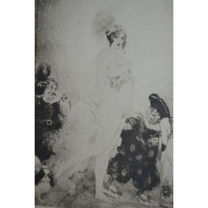 Norman Lindsay 'Sortie' limited edition facsimile etching no.…