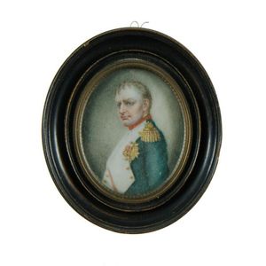 De Courcy Jones, Helena G., portrait miniature of Napoleon…
