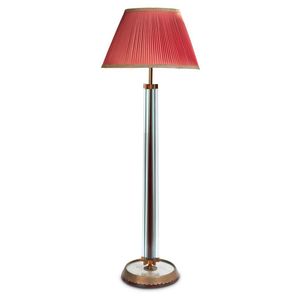 Pietro Chiesa floor lamp for Fontana Arte, timber, mirrored…