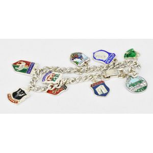 Antique or later silver charm bracelet - price guide and values - page 2