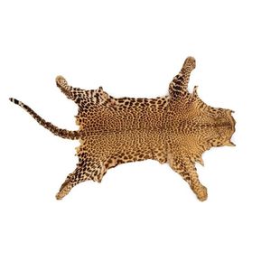 A taxidermied Panthera Pardus (leopard) skin rug, early 20th…