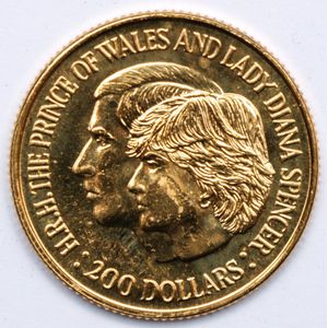 1981 two hundred dollar gold proof coin commemorating the Royal…