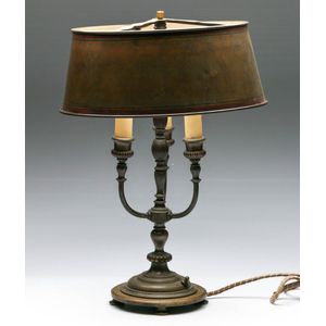 Vintage bronze / bronzed tables lamp - price guide and values