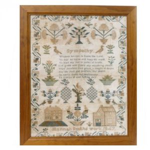 Antique and vintage samplers - price guide and values