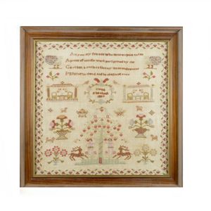 Antique and vintage samplers - price guide and values