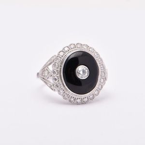 Antique Or Vintage Diamond And Onyx Ring Price Guide And Values