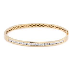 antique or later diamond bangle - price guide and values