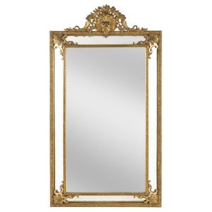 Mirror Made From An Old Indian Door - 19thC (120 x 200cm) Mirror Made From An Old Indian Door - 19thC (120 x 200cm)