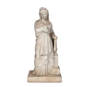 19th Century Carrara Marble Statue, 56 cm High - Decorative - Garden ...