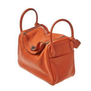 Orange Clemence Leather Hermes Lindy Bag - Size 30 - Handbags & Purses -  Costume & Dressing Accessories