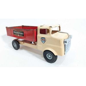 Vintage 1950s Tri-ang Transport Lorry: 39cm Tin Truck Collectible ...