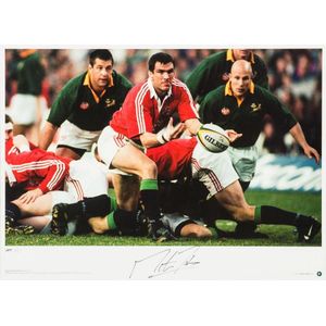 Signed Displays, noted 'In Full Flight' print by Keith Fearon,…