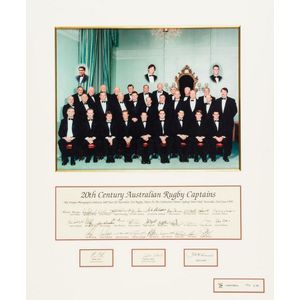 Wallabies: '20th century Australian Rugby Captains' display…