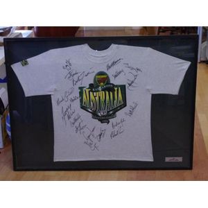 Australian Kangaroos rugby league signed shirt 1995, 93 cm x…