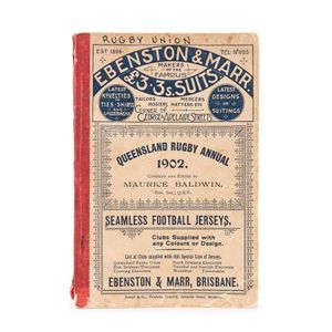 The Queensland Rugby Annual for 1902', compiled and edited by…