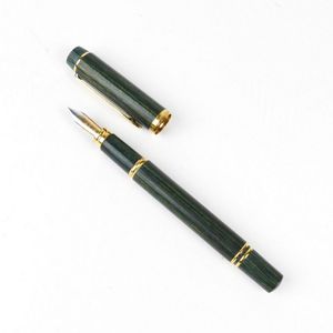 A Mont Blanc Meisterstuck 144 fountain pen, black resin with…