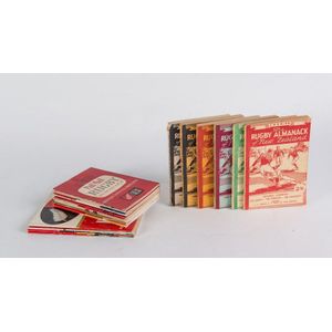 The Rugby Almanack of New Zealand ' (6) for 1944-45, 1946, 1947,…