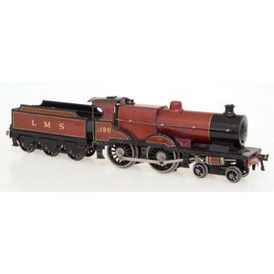 Bassett-Lowke electric L.M.S. 4-4-0 compound locomotive and…