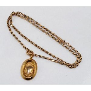 9gms Rose Gold Pendant with Birmingham Hallmarks - Pendants/Lockets ...