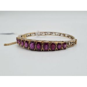 Gold ruby deals bangles with price