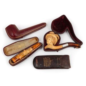 Vintage Meerschaum pipes