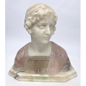 Works by sculptor Giuseppe Bessi, (Italian, 1857-1922) - price