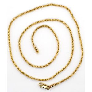 Details about   NEW 9ct Yellow Gold Solid Box Chain 50cm Hallmarked 375 Made in Italy 