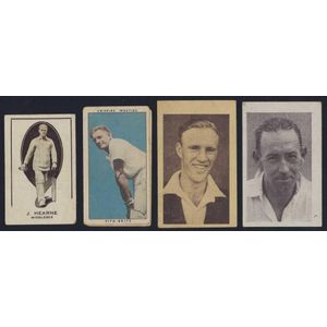 Cricket & other cards, noted 1950 Fyna Foods 'Test Cricketers'…