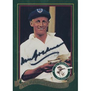 1995 Sanitarium (Weet Bix) 'The Bradman Collection' card no.1…