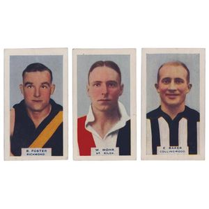 1933 Godfrey Phillips 'Victorian Footballers - A Series of 50'…