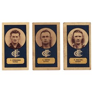 c1932-2008 football cards noted 1932 Clark-Ellis (3); Kornies,…