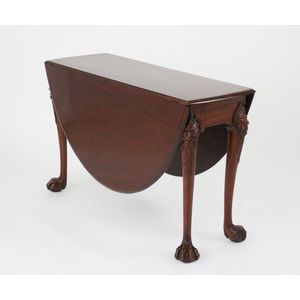 An Irish George II mahogany drop side table, circa 1760, the…