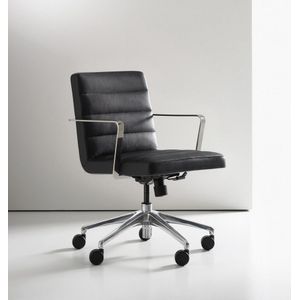 Bernhardt Design Duet Office Chair with Chrome Arms - United States ...