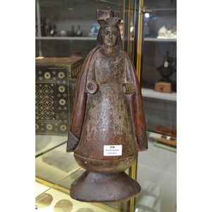 Hispano-Philippine Santos figure, 19th century, approx 40 cm