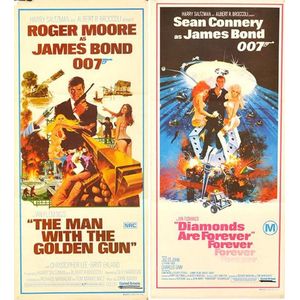 Two Australian daybill posters, including 'The man with the…