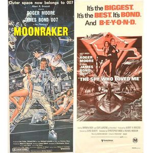 Two Australian daybill posters, including 'Moonraker' (1979)…