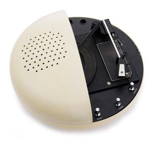 Tappo Kontact turntable with internal Speakers, Perforated Ab…