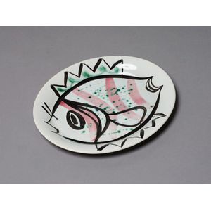 Frank Carpay for Crown Lynn, hand potted oval platter, hand&hellip;