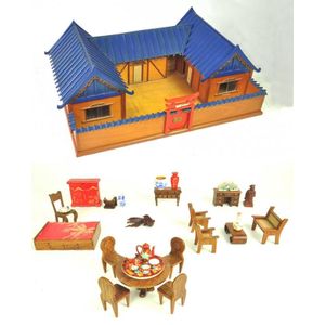 A Doll's house in the form of a Chinese summer house,…