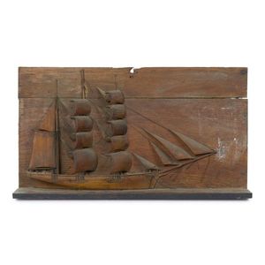 A half model tallship, huon pine and King Billy pine, 19th…