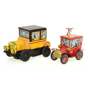 Alps (Japan) tinplate lithograph battery operated old Timers…