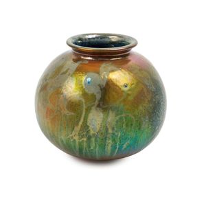 Greg Daly 'First light, 2010' lustre glaze ceramic vase, signed&hellip;